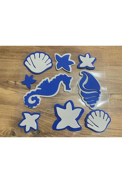 ZK Toys 3d Wall Sticker Seashell