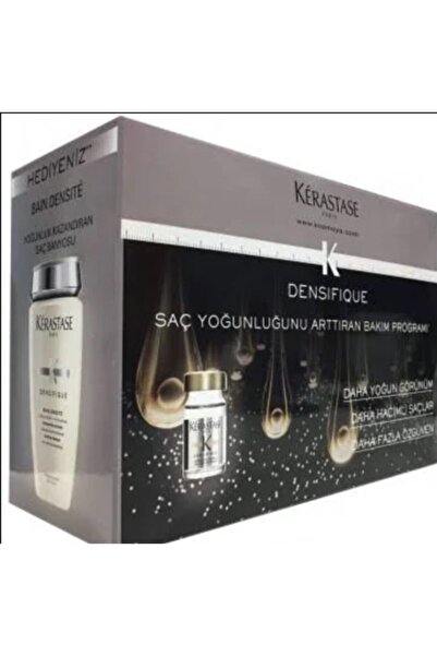 Kerastase Densifique Dökülen Saçlar Için Yoğunlaştırıcı Serum Ve Şampuan Seti