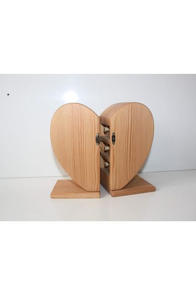 MBK AHŞAP Brown Wooden Box