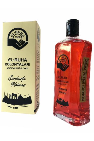 EL RUHA KARAGÜL El-ruha Şanlıurfa Özel Osmanlı Padişah Kokulu 70° Kolonya 300...
