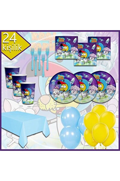 Yakutsan Kral Şakir Uzayda Konsept Parti Seti 24 Kişilik 136 Parça