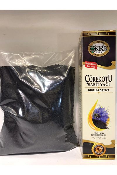 Krk Gıda Krk Black Cumin Oil 250 Cc & Black Cumin 250 Gr