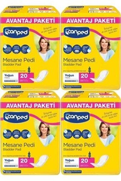 Canped Mesane Pedi L Büyük Boy 80 Adet
