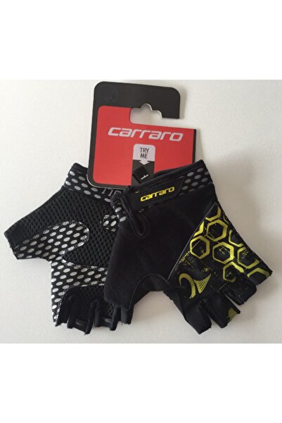 Carraro Unisex Sarı Kısa Parmak Eldiven Cro-002 D Small