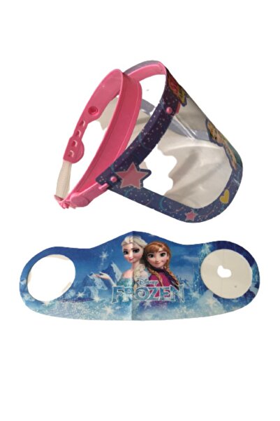 gürbey pazarlama Sue And Se Çocuklar Için Koruyucu Siperlik + Elsa Maske