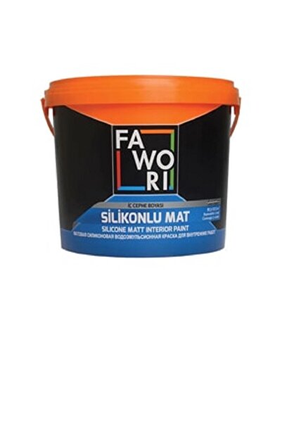 Fawori Silikonlu Mat İç Cephe Duvar Boyası 10 kg Polen