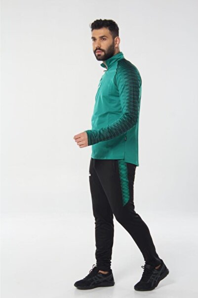 Diadora Unisex Πράσινη φόρμα προπόνησης ρυθμού