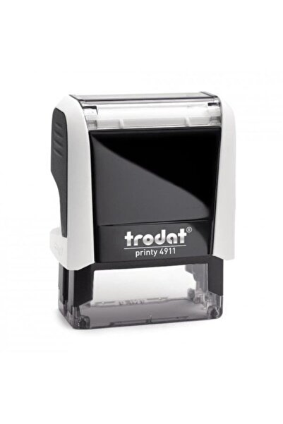 Trodat ختم أبيض 4911 اسم ختم أوتوماتيكي لباد أسود (يشمل النص)
