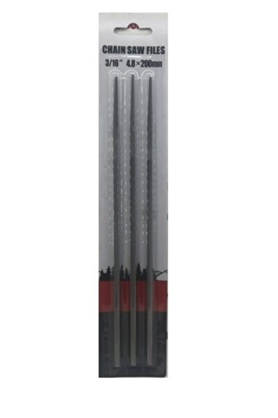 OEM Zincir Bileme Eye Seti 3/16" 4.8x200mm Testere Zincir Bileme Eğe