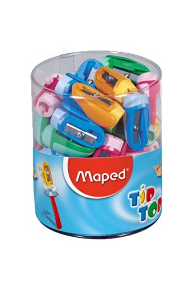 Maped Öğrenci Kalemtraşı Tip Top Tekli Klipsli 501600
