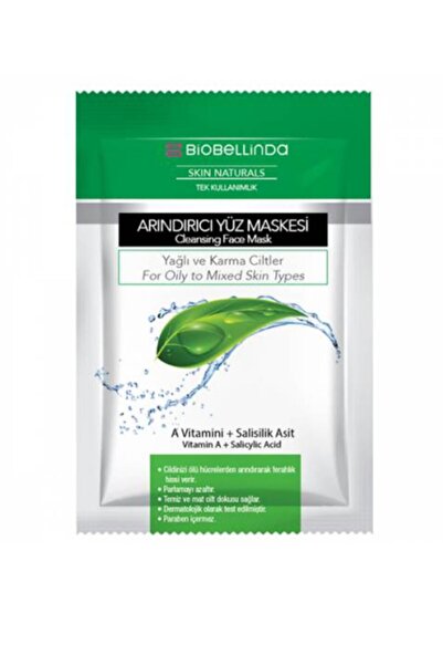 BioBellinda Arındırıcı Yüz Maskesi (8 Li Set)