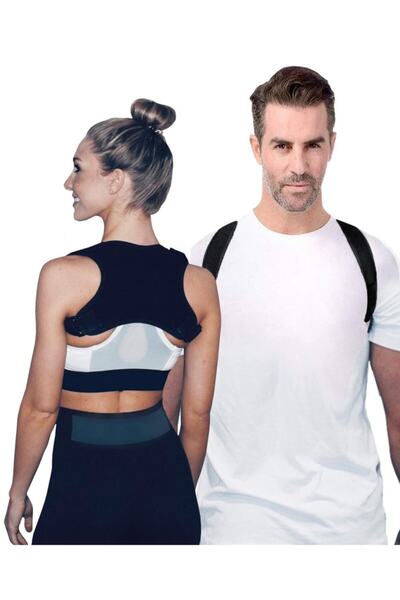 ZEYZEN مشد Posturex للوقوف المستقيم، ودعم مضاد للحدب لآلام الخصر والظهر والكتف