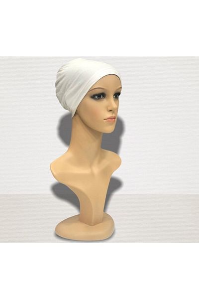 Esarp Center Lycra Stitched Snap-on Tiesless Bonnet