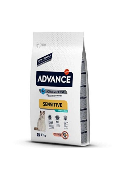 Advance Cat Sterilized Kısırlaştırılmış Somonlu Kedi Maması 10 Kg.