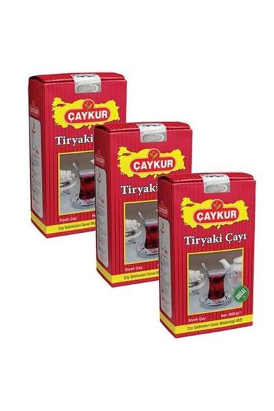 Çaykur 1 kg Tiryaki Tea 3 Pack