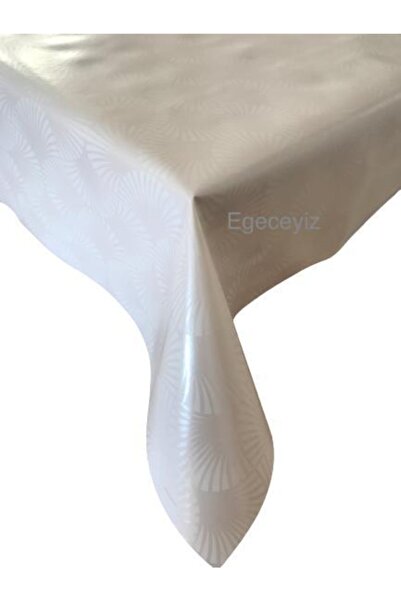 Fiesta Masa Örtüsü Muşamba Altı Astarlı Ekru Ithal .