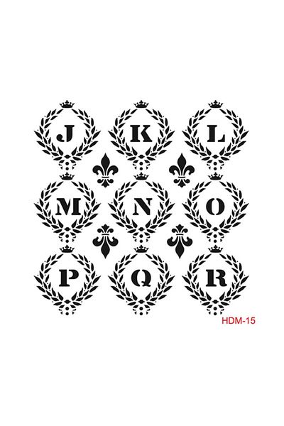 Cadence Hdm14 And Hdm15 Home Decor Stencil