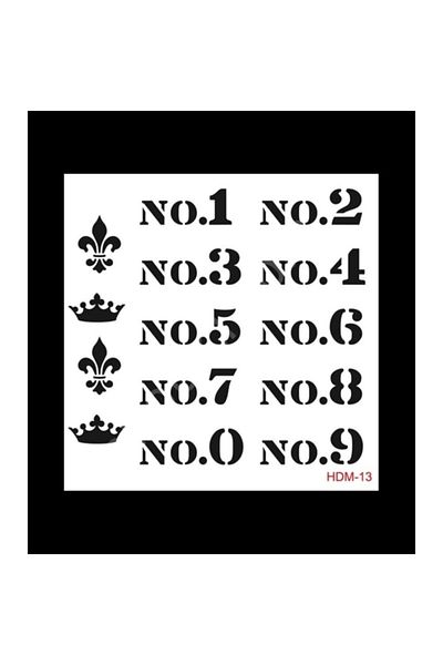 Cadence Hdm13 Home Decor - 25X25 Stencil