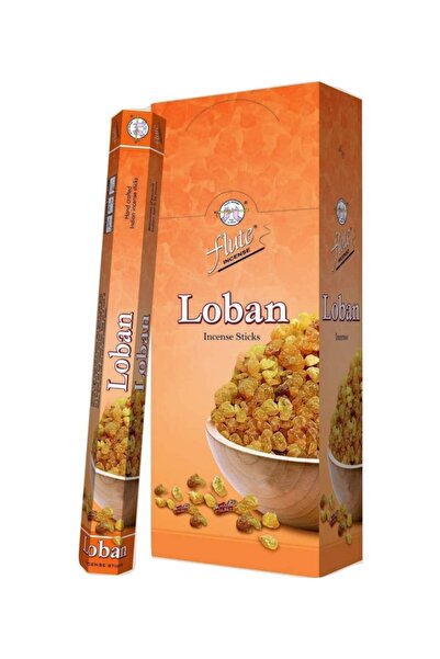 BAZAAR 4 Flute Incense Sticks Loban Akgünlük Günlük 20 Adet Çubuk Tütsü