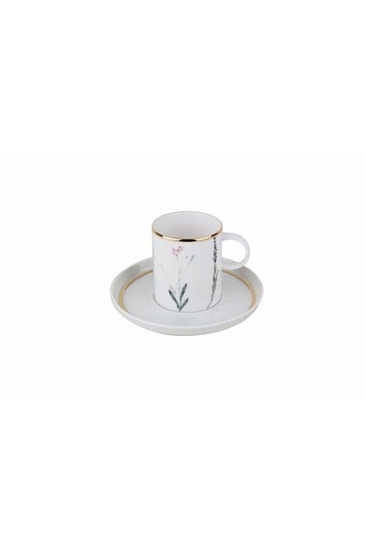Porland Botanical 6-person Coffee Cup Set - 12 Pieces