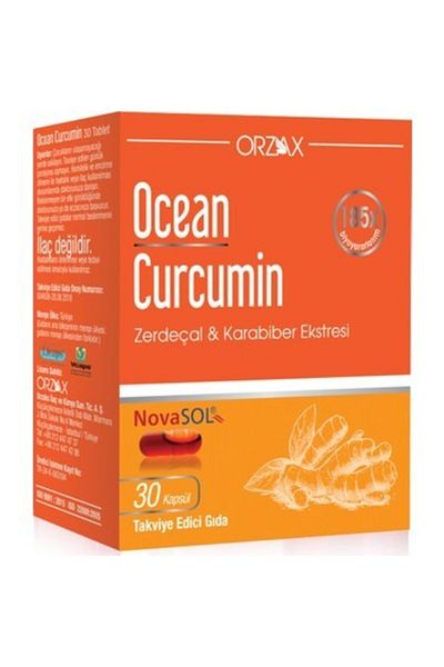 Ocean Supplement Ocean Curcumin 30 Licaps Capsule