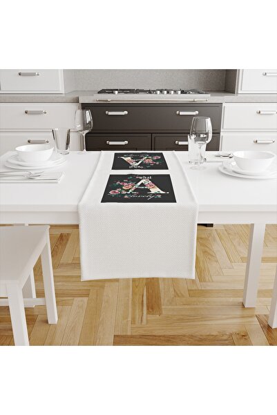 Talia Home Runner Tlar-143 imprimat cu litera A