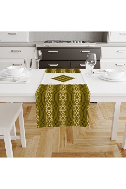 Talia Home Πράσινο κλασικό εμπριμέ Runner Tlar-139