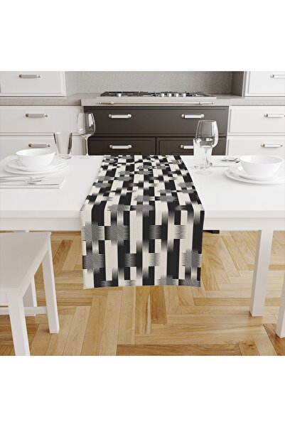 Talia Home Μαύρο μοντέρνο ρολό Runner Tlar-140