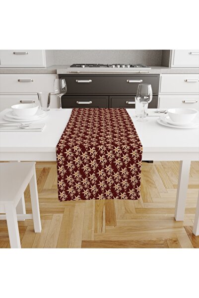 Talia Home Covoraș de coridor cu stele maro Tlar-074