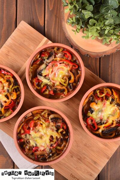 HerşeyTopraktan 4 Lü Duble Sütlaç Kabı