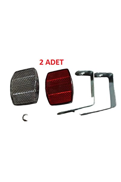 hagiki (2 Adet) Bisiklet Ve Motorsiklet Ön Ve Arka 2li Reflektör Seti Bisikle...