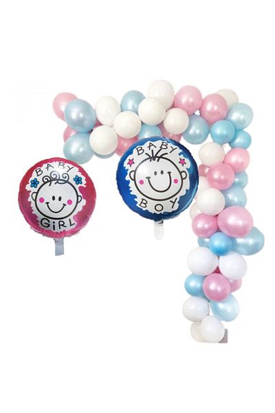 Parti Furyası Gender Party Balloon Chain Set