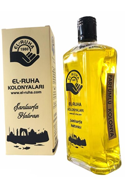 EL RUHA KARAGÜL El-ruha Şanlıurfa Özel Ceviz Kabuğu Kokulu 70° Kolonya 300 Ml...