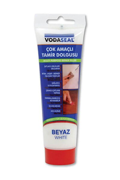Vodaseal Tüp Çok Amaçlı Tamir Dolgusu 200 gr Beyaz