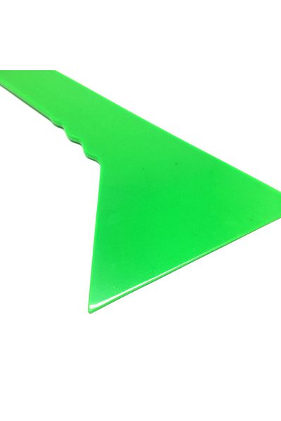 Oto Aksesuarcım Long Handle Oblique Ragle Back Window Film Drawing Apparatus Green 33x13cm
