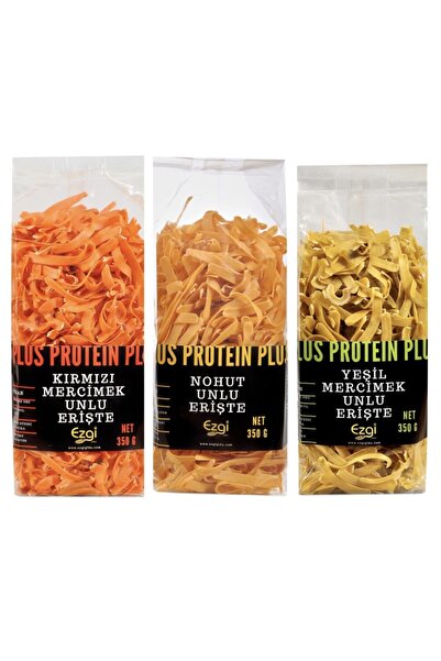 Ezgi 3 Al 2 Öde Çubuk Makarna Vegan Set 1050 gr