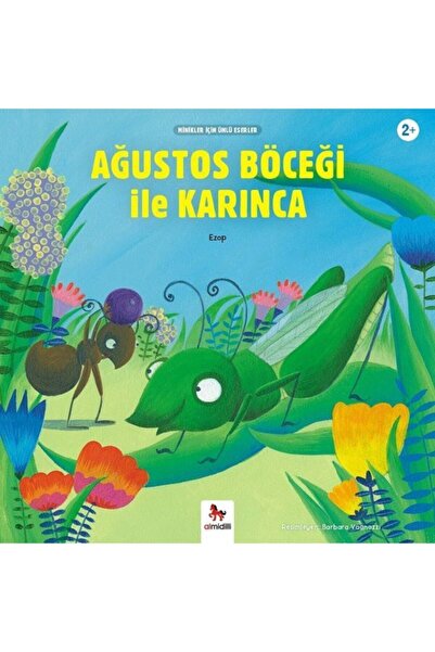 Almidilli Yayınları Ağustos Böceği İle Karınca Minikler İçin Ünlü Eserler