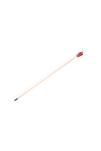 KONURALP OKÇULUK Geleneksel Ahşap Ok (3" Tüylü- 76cm)