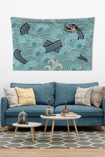 Vagonik Covor Husa Perete Tematică Orientul Îndepărtat 140 X 100 Cm