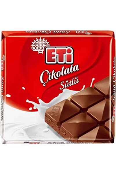 Eti Sütlü Sütlü Kare Çikolata Kare 60 Gr*4 Lü Paket