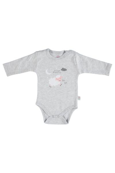 Bimini Unisex Baby Gray Bodysuit