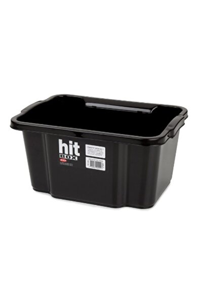 Bora Plastik Hit Box Portatif Kasa No:3 – 24,9 Lt Bo454 Siyah Renk