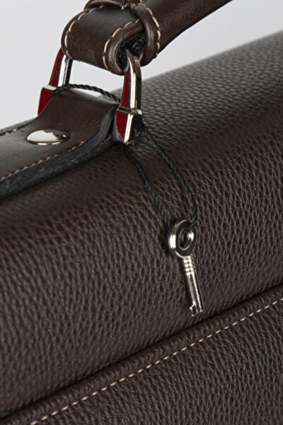 MORCA حقيبة كمبيوتر محمول كلاسيكية قابلة للقفل