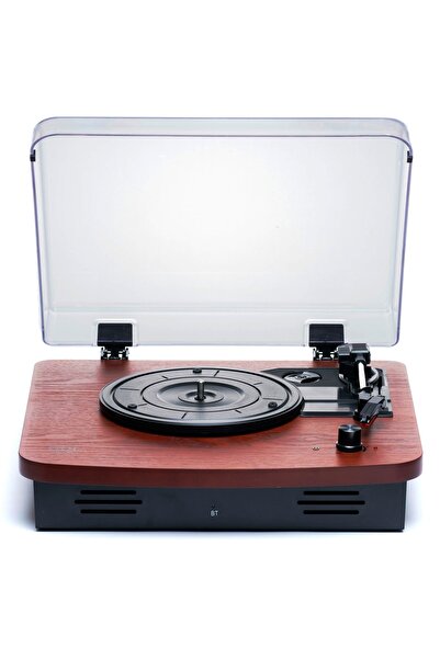 GDL Retro Kahverengi Nostaljik  Cherry  Bluetooth  Mp3 Pc Kayıt Pikap T202