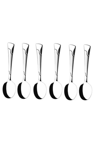 Nehir Kapris Model Tea Spoon Satin Serves 12