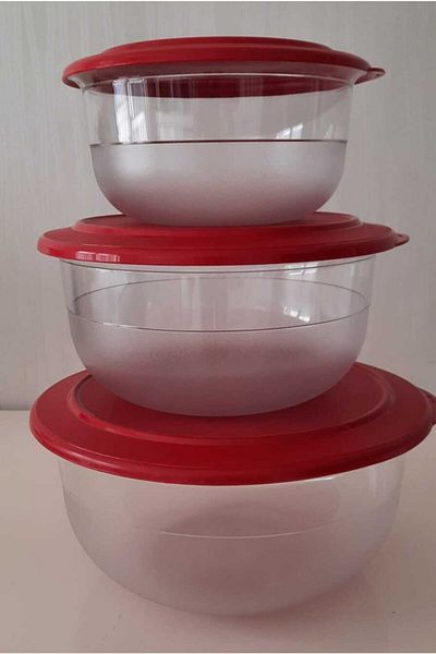 Tupperware Crystal 3 Piece Set