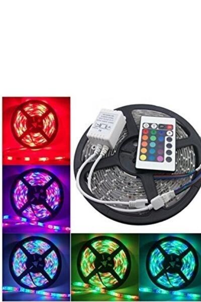 QNİAY Şerit Led Uzaktan Kumandalı 20 Fonksiyonlu Şerit Led 5 Metre