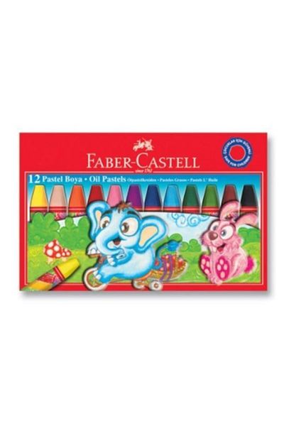Faber Castell 12 Colors Cardboard Box Pastel Paint