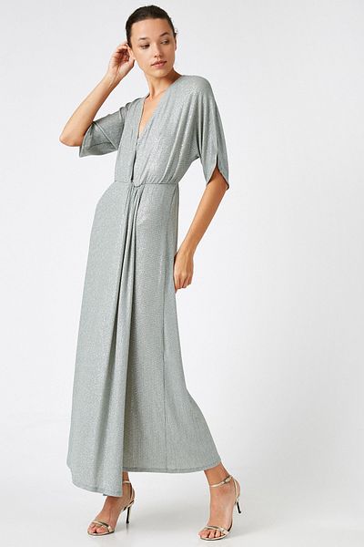 Koton Women's Green Dress 9YAK84828FK