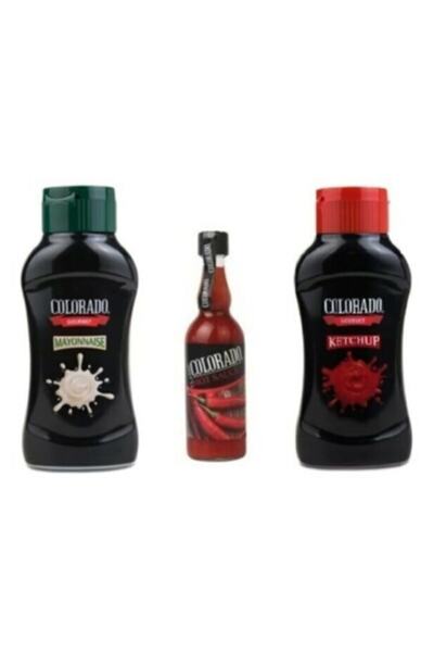 Colorado Sos Paketi( Ketçap550gr + Mayonez500gr+ Acısos100ml)